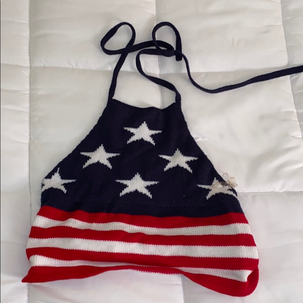 Flag Halter Top